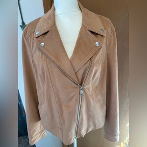 Express Women's Tan Suede Jacket